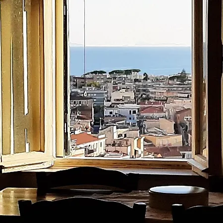 Elegante Vista Mare-centralissima-wi Fi Con Camino * Terracina